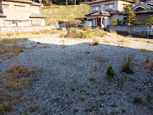 九度山町静かな環境約120坪建築条件なし土地
